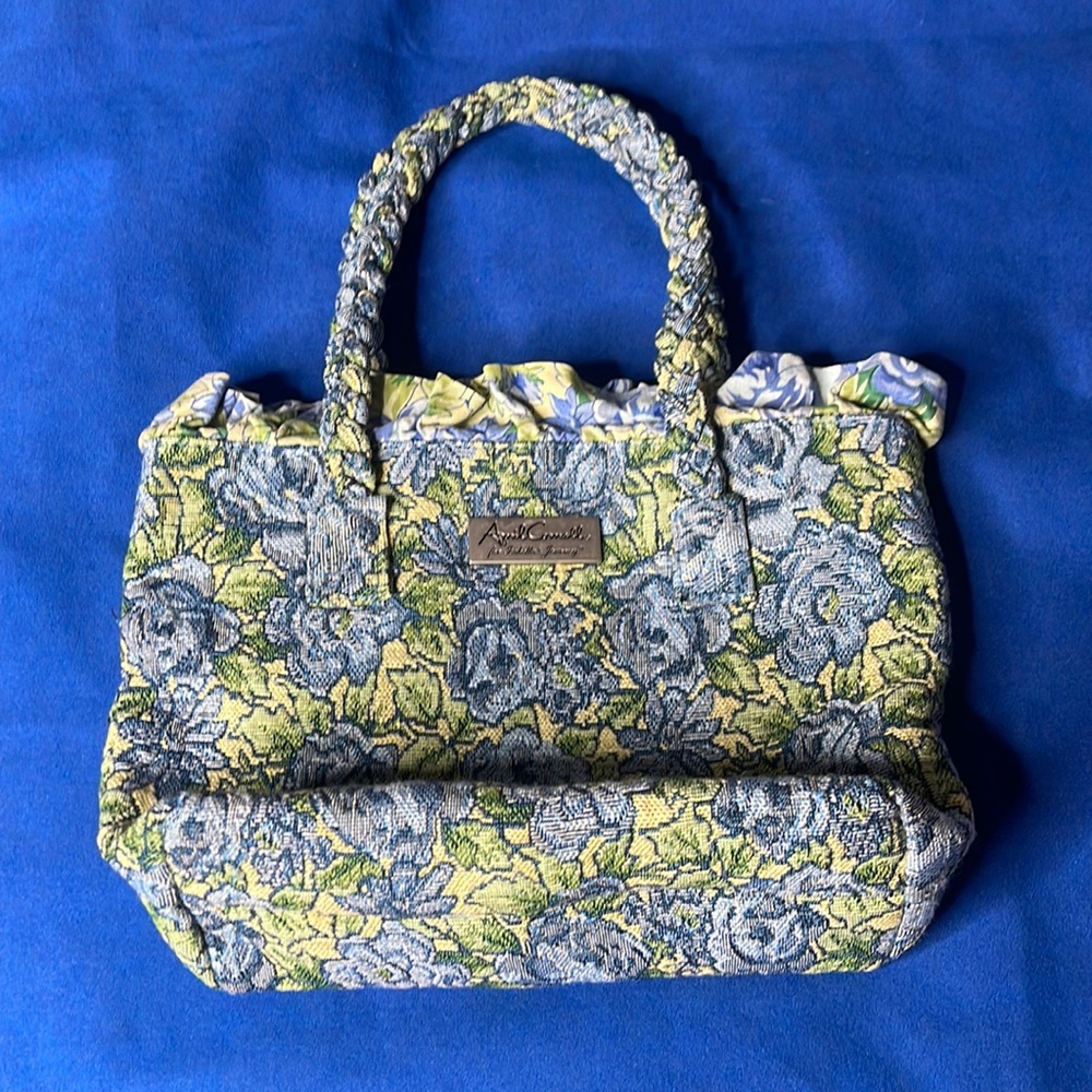 April Cornell for Isabella’s journey tapestry petite carpet bag